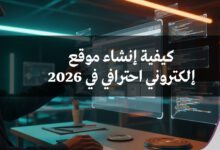 كيفية إنشاء موقع إلكتروني احترافي في 2026