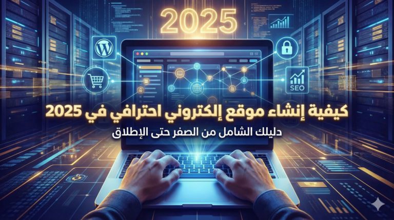 كيفية إنشاء موقع إلكتروني احترافي