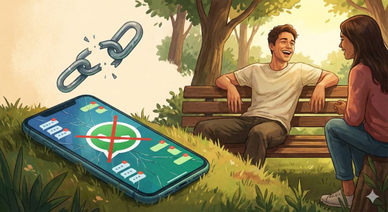 كيف تعيش بدون واتساب