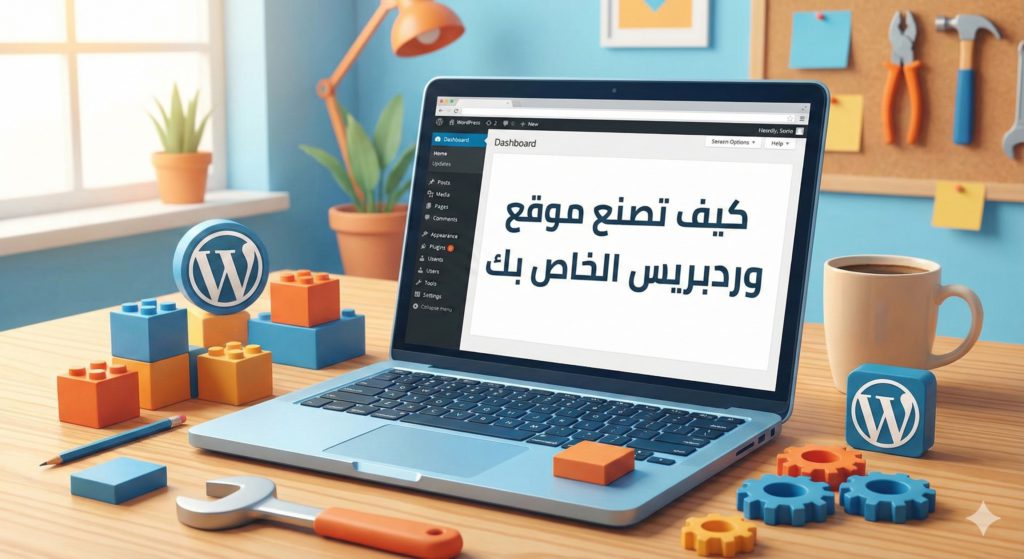 كيفية إنشاء موقع ووردبريس احترافي