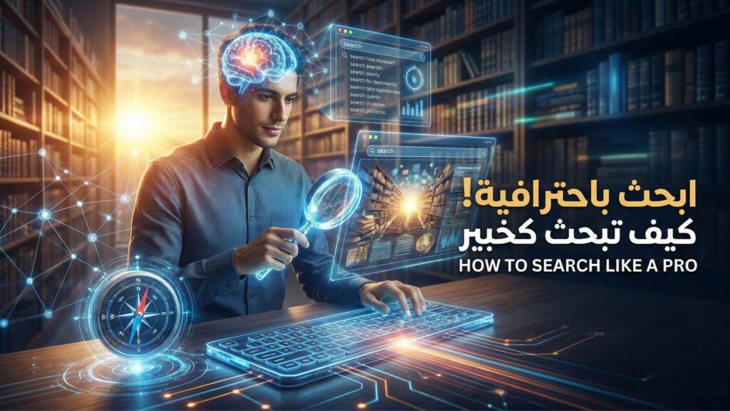 احترف البحث في 2026: من خفايا جوجل إلى ثورة AI