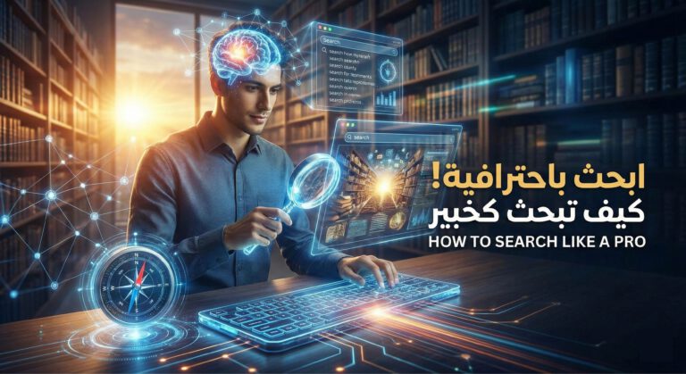 احترف البحث في 2026: من خفايا جوجل إلى ثورة AI