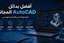 أفضل بدائل AutoCAD المجانية مثل FreeCAD وQCAD وLibreCAD وOpenSCAD