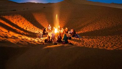 طريقة إشعال النار في البر