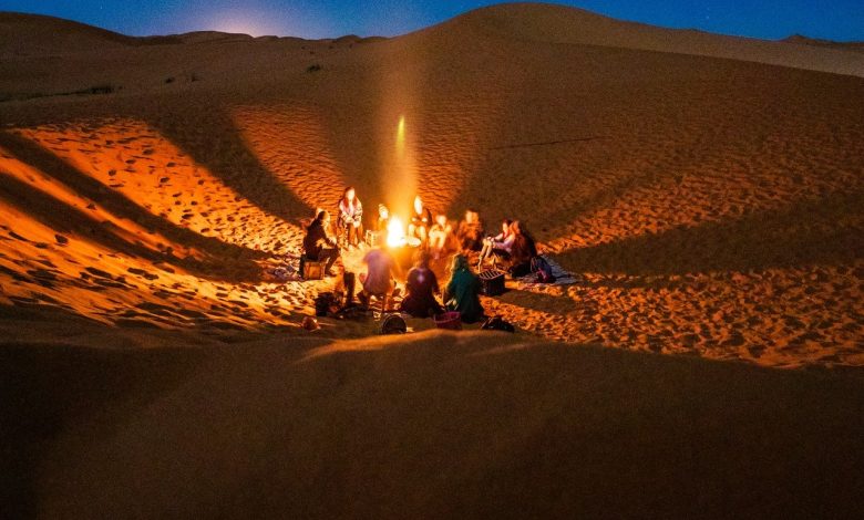طريقة إشعال النار في البر