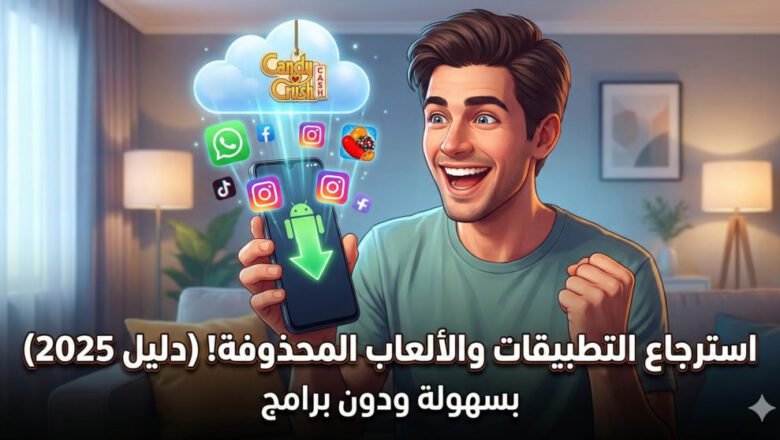 كيفية استرجاع تطبيقات أندرويد المحذوفة