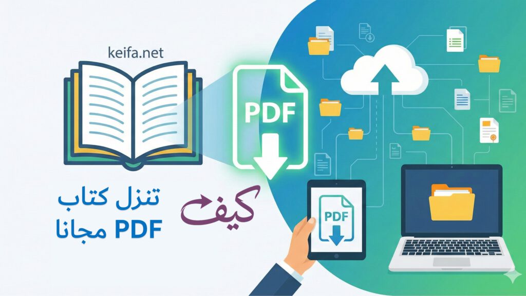 كيفية تنزيل كتب مجانية بصيغة PDF بطريقة آمنة