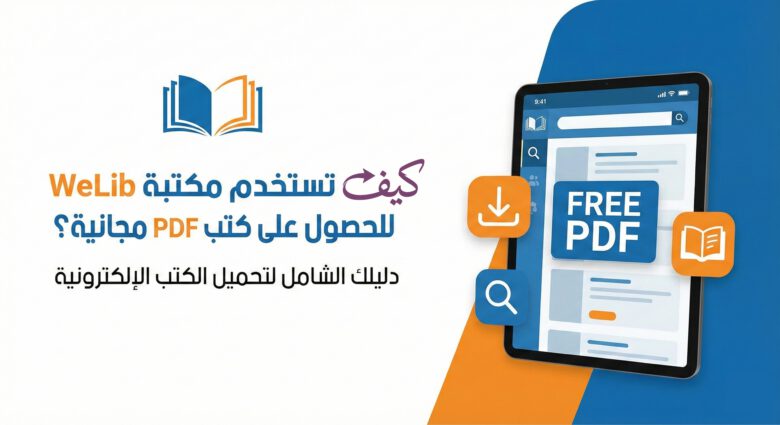 كيف تستخدم مكتبة Welib لتنزيل PDF مجانا