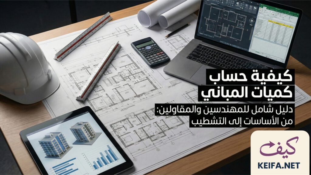 الدليل الشامل: كيف تحسب كميات المباني PDF مجاني