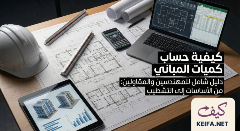 الدليل الشامل: كيف تحسب كميات المباني PDF مجاني