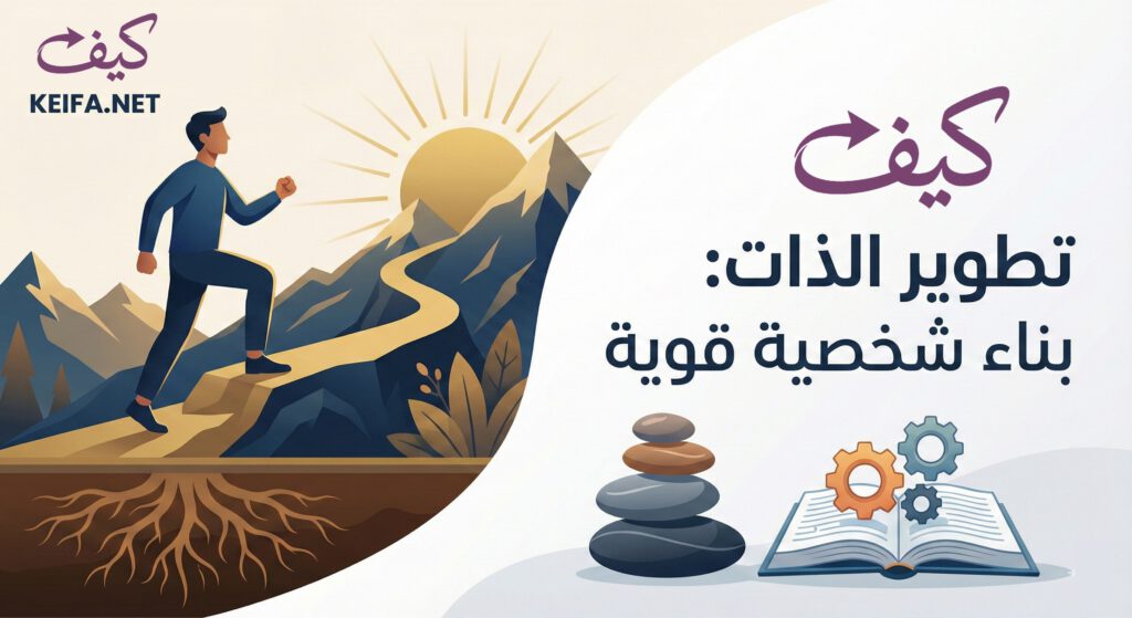 كيفية تطوير الذات خطوة بخطوة لبناء شخصية قوية