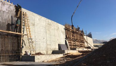 الجدار الاستنادي المسلح