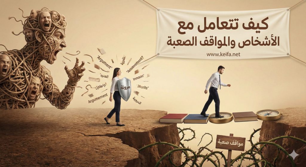 كيف تتعامل مع الشخصيات الصعبة والمواقف المعقدة