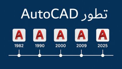 قصة AutoCAD منذ 1982