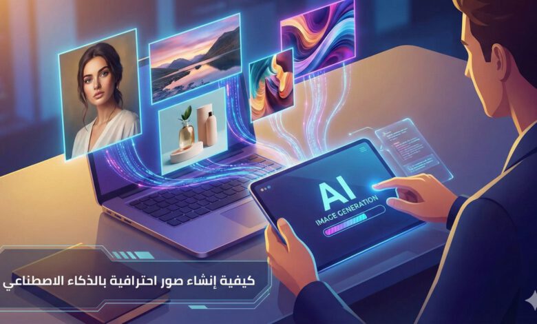 كيفية إنشاء صور احترافية بالذكاء الاصطناعي