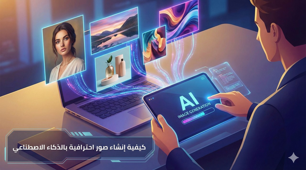 كيفية إنشاء صور احترافية بالذكاء الاصطناعي