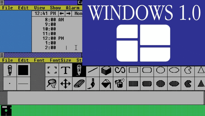 ويندوز النسخة الأولى 1985 - Windows 1.0