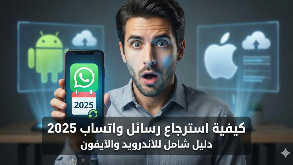 كيفية استرجاع رسائل واتساب