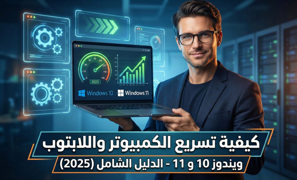 كيفية تسريع الكمبيوتر واللابتوب (ويندوز 10 و 11)