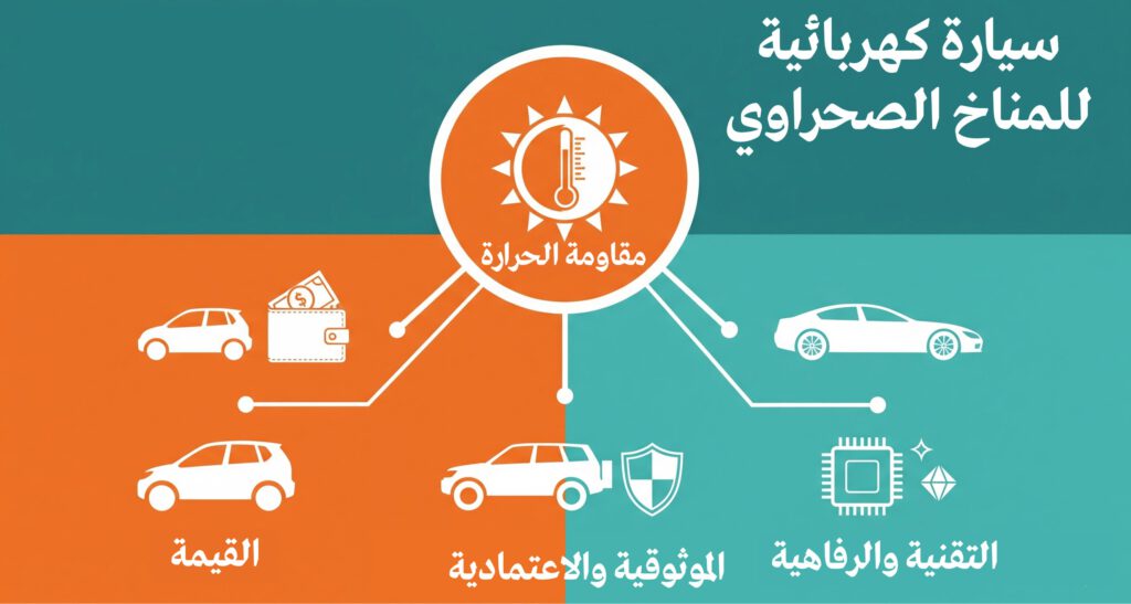 كيف تختار سيارة كهربائية مناسبة للخليج 2026؟