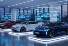 معرض سيارات مستقبلي يضم أفضل سيارات 2027 الكهربائية والهجينة