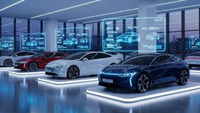 معرض سيارات مستقبلي يضم أفضل سيارات 2027 الكهربائية والهجينة