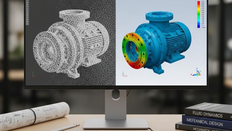 تحويل بيانات المسح إلى نماذج CAD في الهندسة العكسية