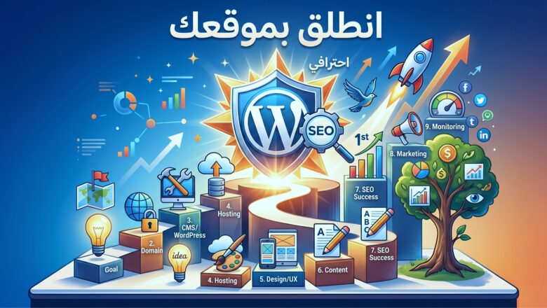 كيفية إنشاء موقع إلكتروني احترافي خطوة بخطوة
