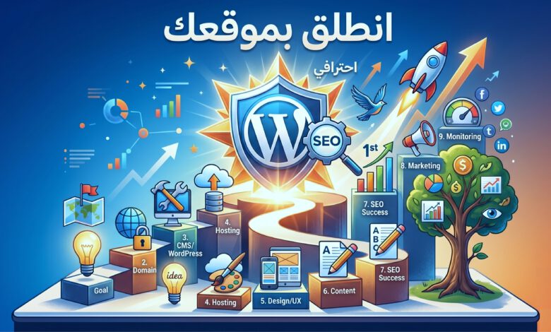 كيفية إنشاء موقع إلكتروني احترافي خطوة بخطوة
