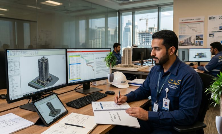 خطوات إعداد وإدارة مشروع هندسي ناجح