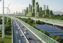 تصميم مستقبلي لهندسة الطرق المستدامة والبنية التحتية الخضراء
