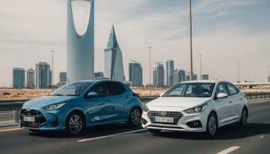 أفضل سيارات اقتصادية في السعودية 2026 تقود في شوارع الرياض