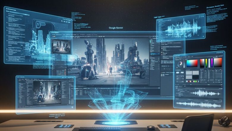 واجهة Gemini المتطورة لإنشاء فيديو سينمائي احترافي في عام 2027