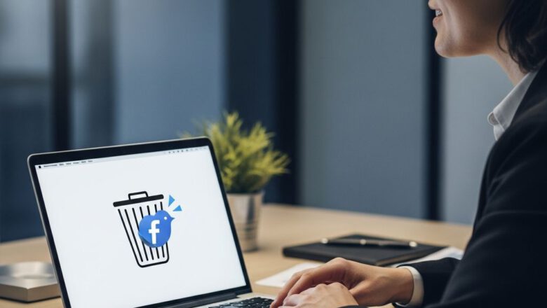 خطوات حذف حساب فيسبوك نهائيا من الكمبيوتر
