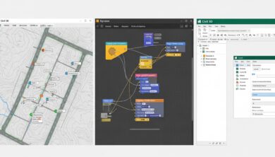 ربط Civil 3D وExcel وDynamo لبيانات COBie