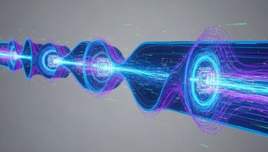 رسم توضيحي مستقبلي يمثل تحسين أداء موقع الويب في عام 2026