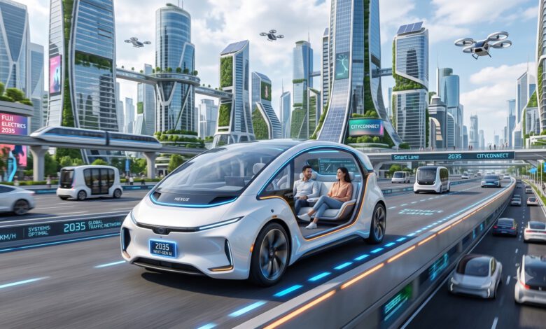 كيف سيكون مستقبل السيارات في مدينة ذكية عام 2035: الابتكار والتكنولوجيا