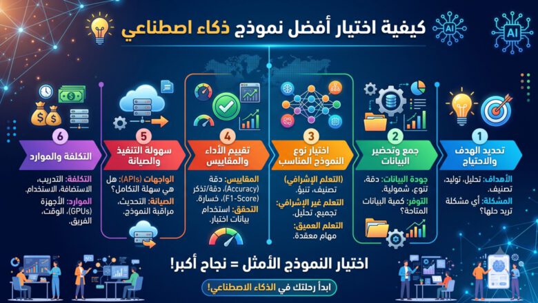 كيفية اختيار أفضل نموذج ذكاء اصطناعي - شرح مبسط