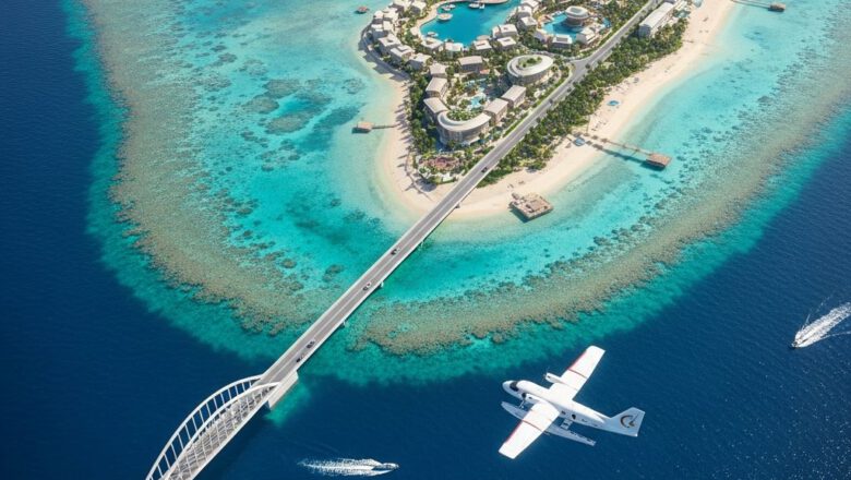 خيارات النقل البري إلى منتجعات جزيرة شورى: الحافلات الكهربائية والسيارات الفاخرة